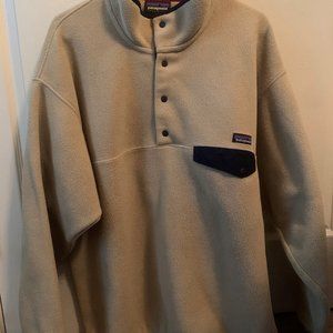 Men’s Patagonia Synchilla Snap Fleece Pullover (L)